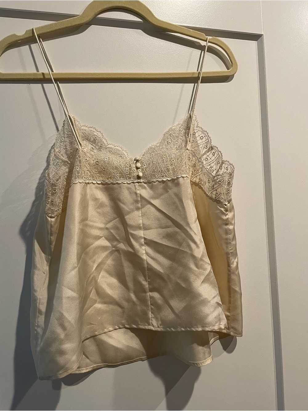 Sezane Jordia Top Cream - Size 4 - Picture 5 of 10